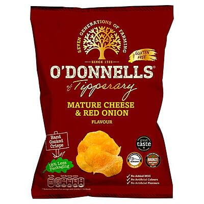 O'Donnells Irish Cheese & Red Onion